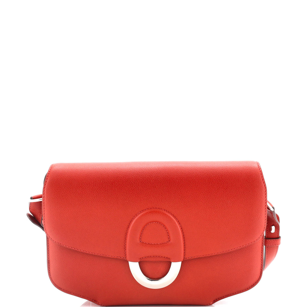 Hermes Cherche Midi Shoulder Bag Evercolor 25 Brown 3219601