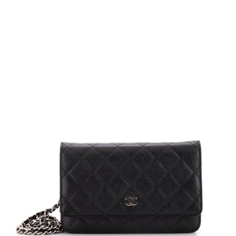 Chanel Wallet on Chain Quilted Caviar