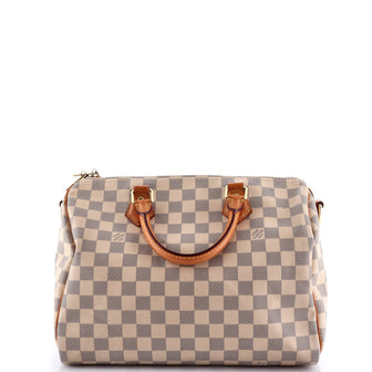 Louis Vuitton Speedy Bandouliere Bag Damier 30