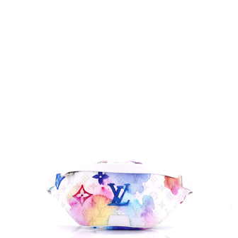 Louis Vuitton Discovery Bumbag Limited Edition Monogram Watercolor Canvas PM