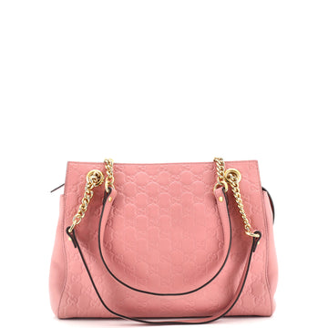 Gucci Soft Signature Shoulder Bag Guccissima Leather Medium