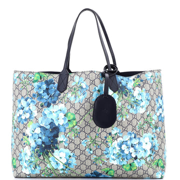 Gucci Reversible Tote Blooms GG Print Leather Large