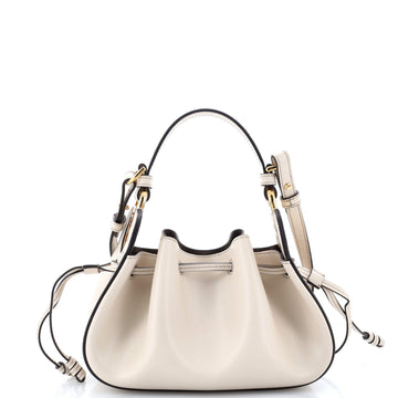 Fendi Pomodorino Bucket Bag Leather Mini