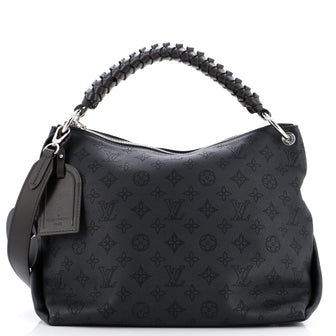 Louis Vuitton Braided Handle Beaubourg Hobo Mahina Leather MM