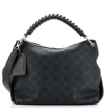 Louis Vuitton Braided Handle Beaubourg Hobo Mahina Leather MM