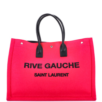 Saint Laurent Rive Gauche Shopper Tote Felt Large