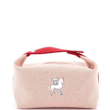 Hermes Bride-A-Brac Cabriole Travel Case Toile GM