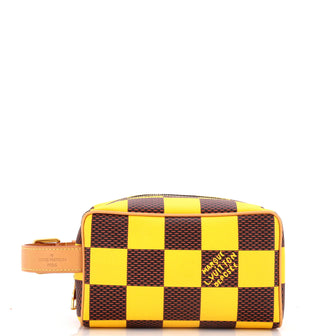 Louis Vuitton Locker Dopp Kit Damier Pop