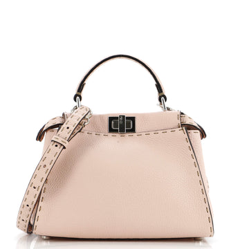 Fendi Selleria Peekaboo Bag Leather Mini