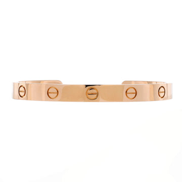 Cartier Love Cuff Bracelet 18K Rose Gold