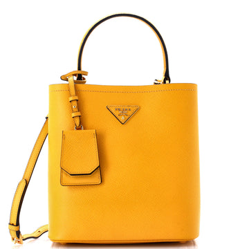Prada Panier Bucket Bag Saffiano Leather Small