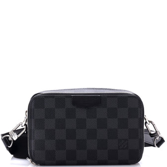 Louis Vuitton Alpha Wearable Wallet Damier Graphite