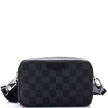 Louis Vuitton Alpha Wearable Wallet Damier Graphite