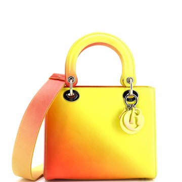 Christian Dior Lady Dior Bag Ombre Leather Medium