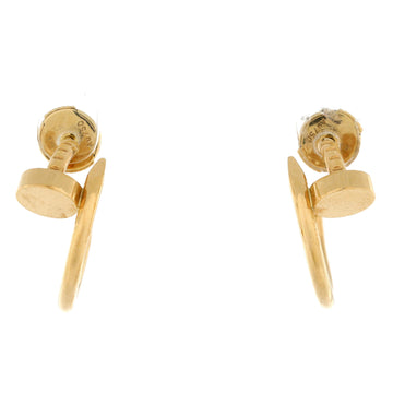Cartier Juste un Clou Hoop Earrings 18K Yellow Gold Small