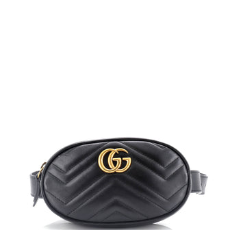 Gucci GG Marmont Belt Bag Matelasse Leather