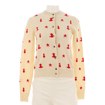 Hermes Women's Poste et Cavalerie Button Up Cardigan Cashmere