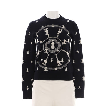 Hermes Women's Poste et Cavalerie Crewneck Sweater Cashmere