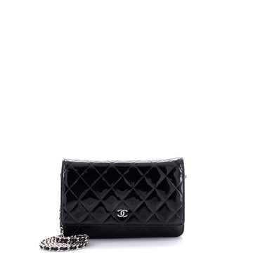 Chanel Wallet on Chain Quilted Patent