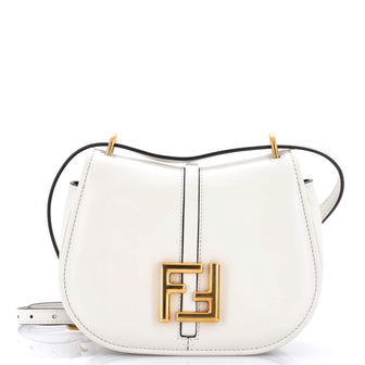 Fendi C'mon Shoulder Bag Leather Mini