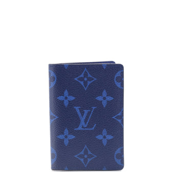 Louis Vuitton Pocket Organizer Monogram Taigarama