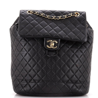 Chanel Urban Spirit Backpack Quilted Leather Large