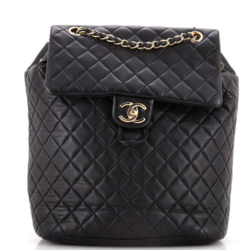 Chanel Urban Spirit Backpack Quilted Leather Large