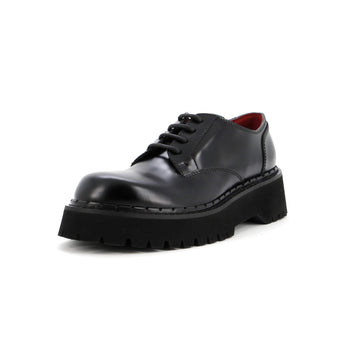 Gucci Men's Platform Lace Up Derby Shoes Leather