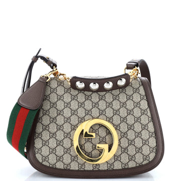 Gucci Blondie NM Top Handle Bag GG Coated Canvas Medium