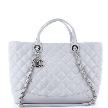 Chanel Easy Shopping Tote Quilted Calfskin Large