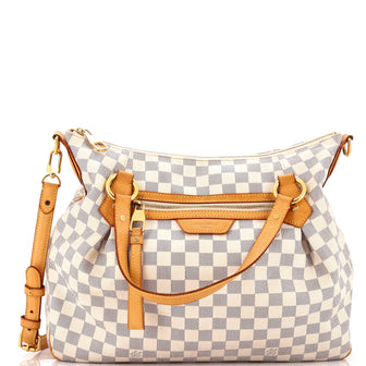 Louis Vuitton Evora Handbag Damier MM