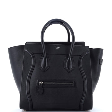 Celine Luggage Bag Grainy Leather Mini