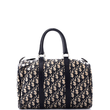Christian Dior Convertible Boston Bag Oblique Canvas Medium