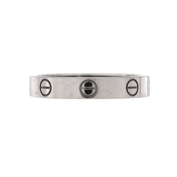 Cartier Love Wedding Band Ring 18K White Gold