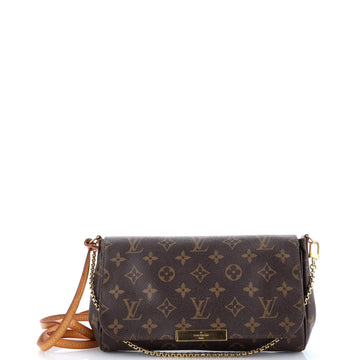Louis Vuitton Favorite Handbag Monogram Canvas MM