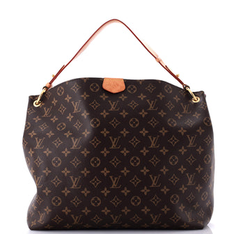 Louis Vuitton Graceful Handbag Monogram Canvas MM