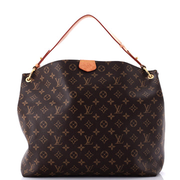 Louis Vuitton Graceful Handbag Monogram Canvas MM