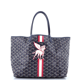 Goyard Saint Louis Tote Printed Coated Canvas PM