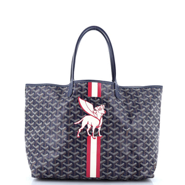 Goyard Saint Louis Tote Printed Coated Canvas PM