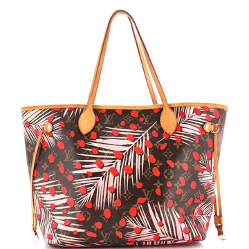Louis Vuitton Neverfull NM Tote Limited Edition Monogram Jungle Dots MM