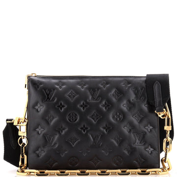 Louis Vuitton Coussin Bag Monogram Embossed Lambskin PM