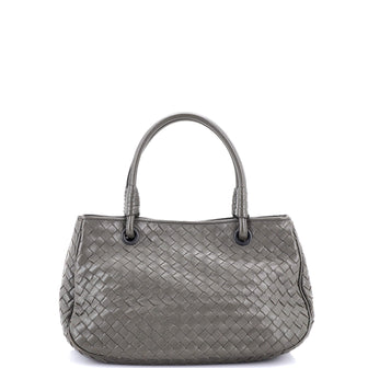 Bottega Veneta Open Shopping Tote Intrecciato Nappa Small