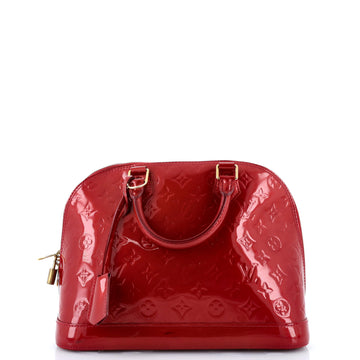 Louis Vuitton Alma Handbag Monogram Vernis PM