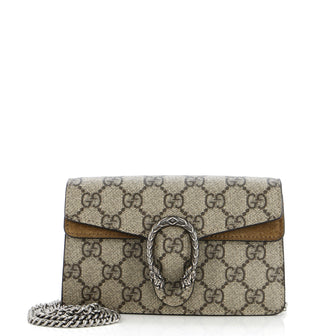 Gucci Dionysus Bag GG Coated Canvas Super Mini