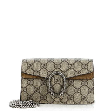Gucci Dionysus Bag GG Coated Canvas Super Mini