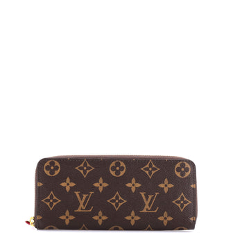 Louis Vuitton Clemence Wallet Monogram Canvas