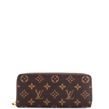 Louis Vuitton Clemence Wallet Monogram Canvas