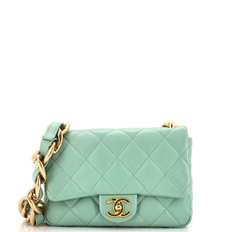 Chanel Funky Town Flap Bag Quilted Lambskin Small