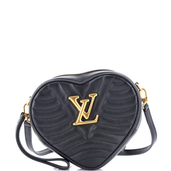 Louis Vuitton New Wave Heart Crossbody Bag Quilted Leather