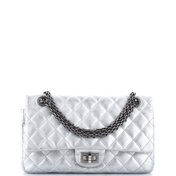Chanel Reissue 2.55 Flap Bag Quilted Metallic Calfskin 225
